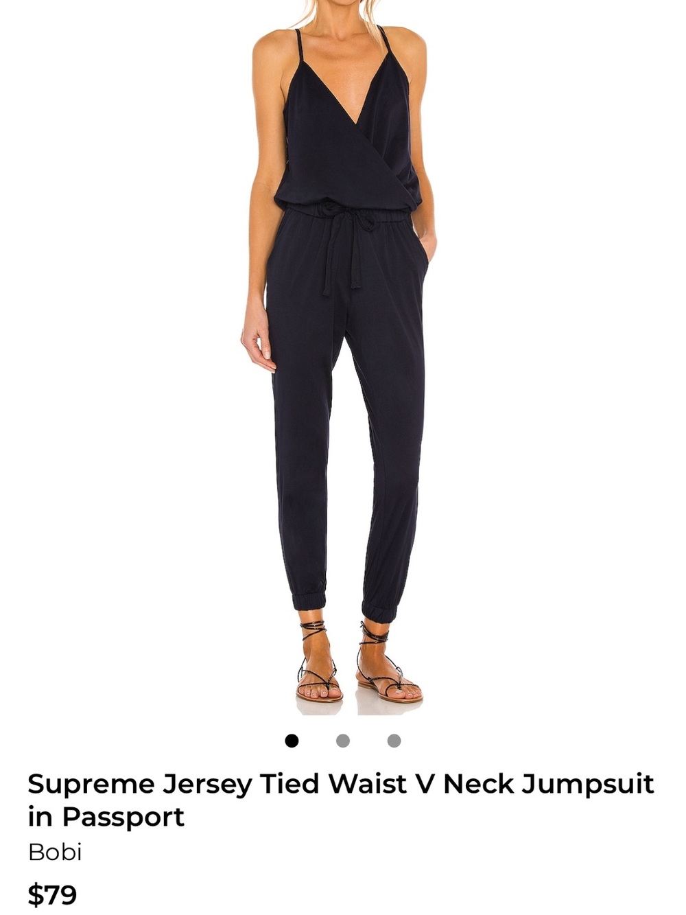 bobi navy Jumpsuit - Sleek Women's Romper